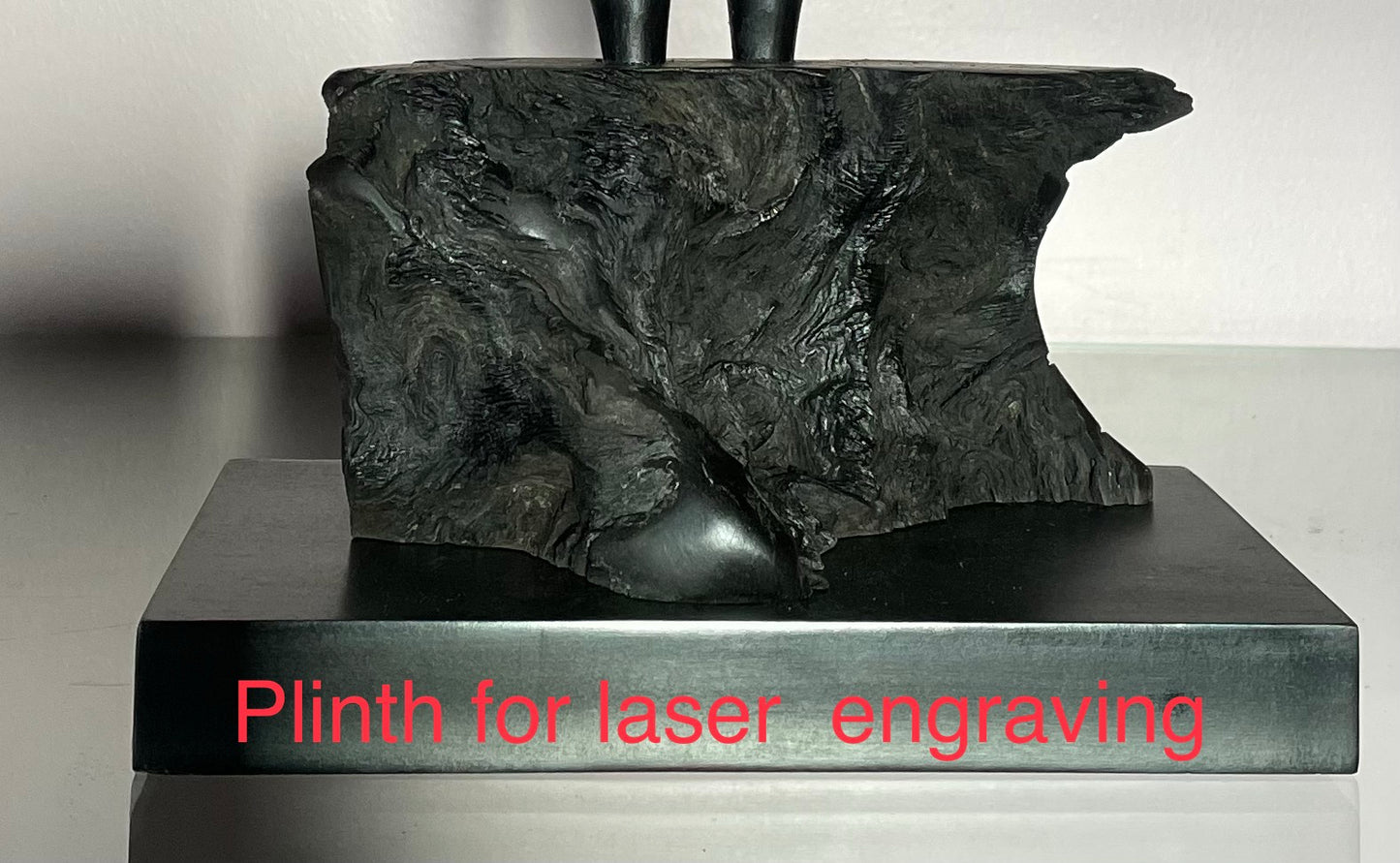 Plinth and engraving
