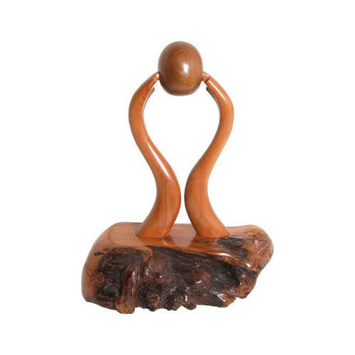 The Thinker Bog Yew 34cm