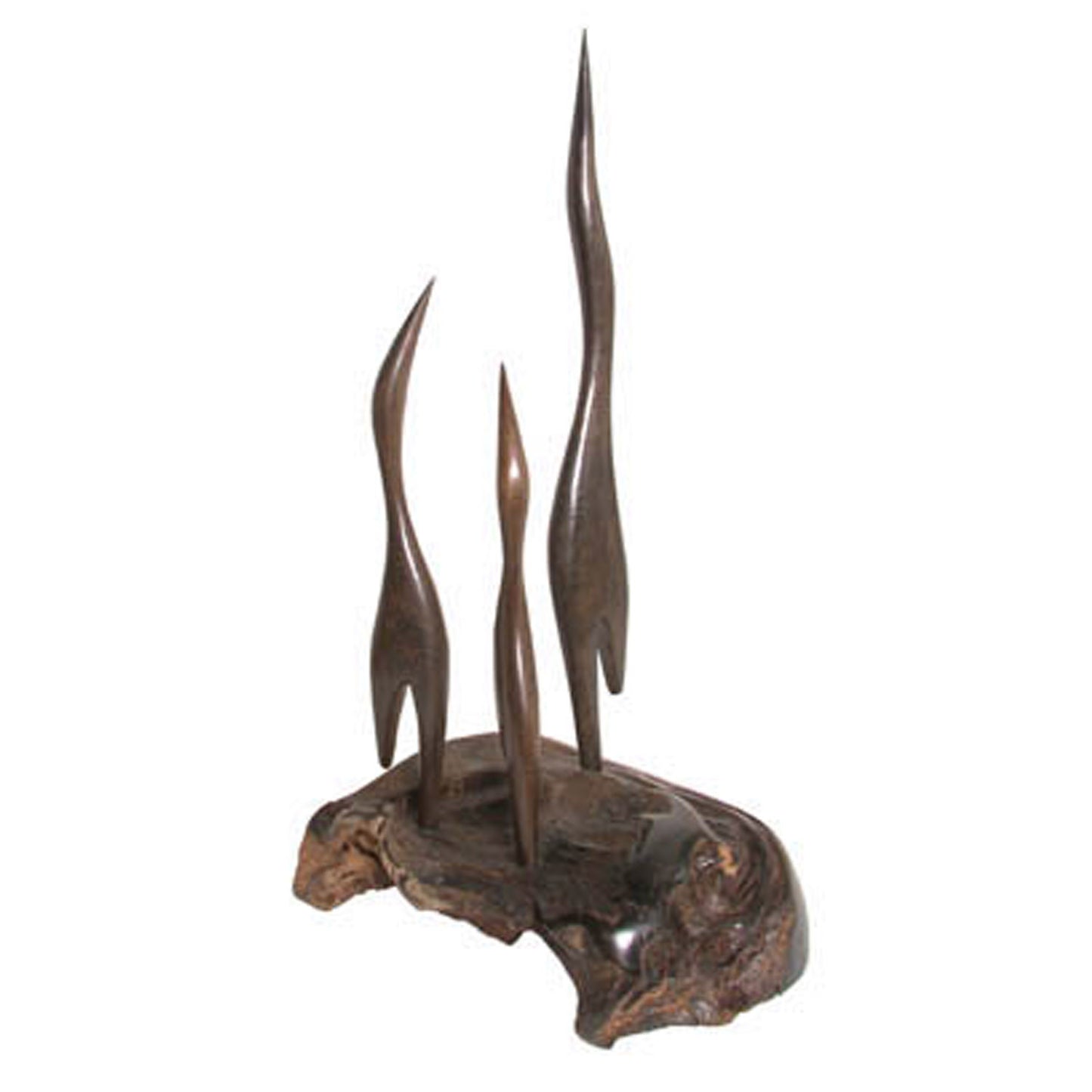 Island Visitors Unique one off Bog oak large base organic