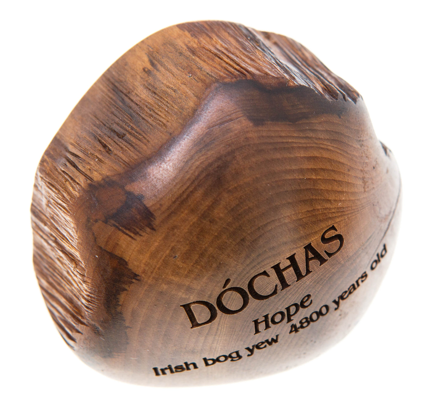 Wishstone DÓCHAS Hope irish bog oak 5600 years old