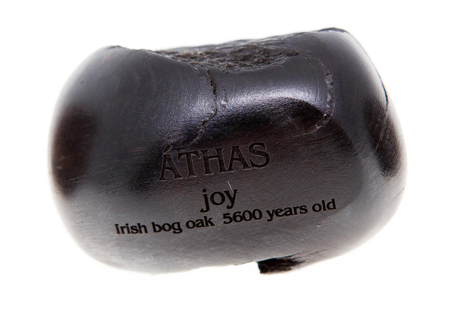 Wishstone ÁTHAS Joy Irish bog oak 5600 years old